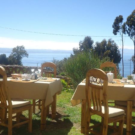 Hostal Del Sol Isla Del Sol Bagian luar foto